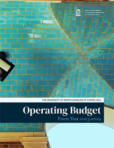 2023-2024 Annual Operating Budget Book Cover